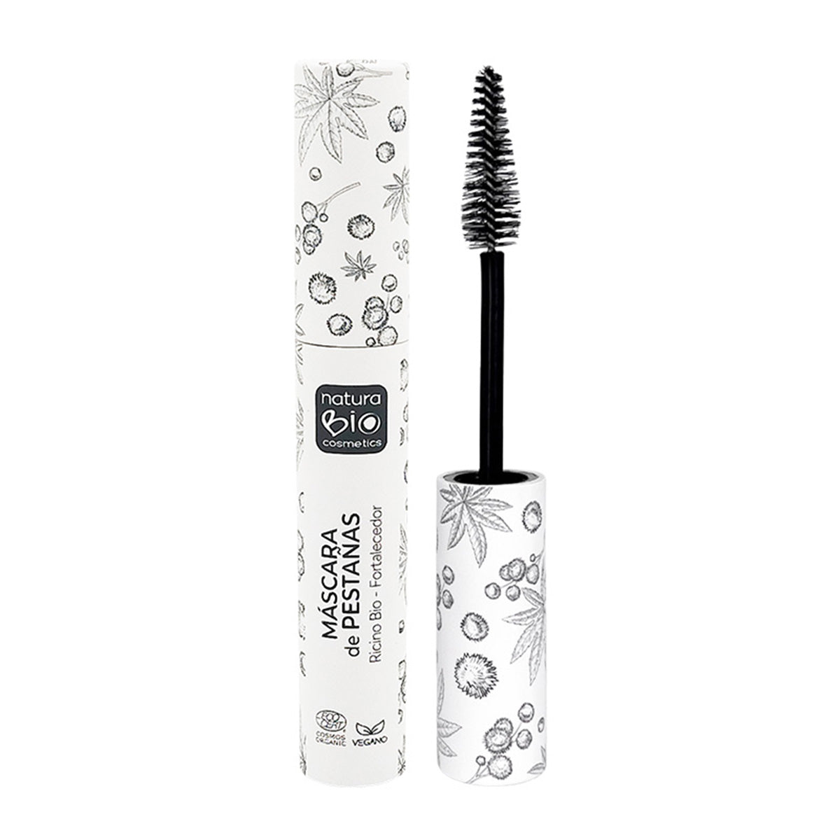 Primer Pestañas Volumen Y Longitud 00 Madrid Urbano Con Ricino BIo y Akosky Azuki, NaturaBio Cosmetics, 8m