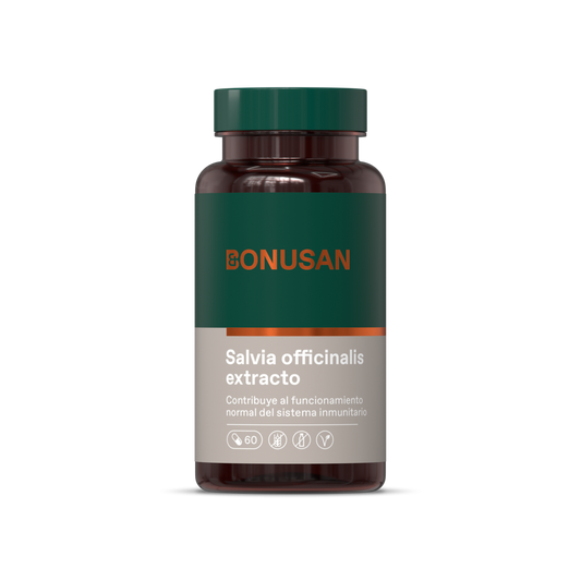 Salvia Officinalis Extracto Bonusan 60 cápsulas