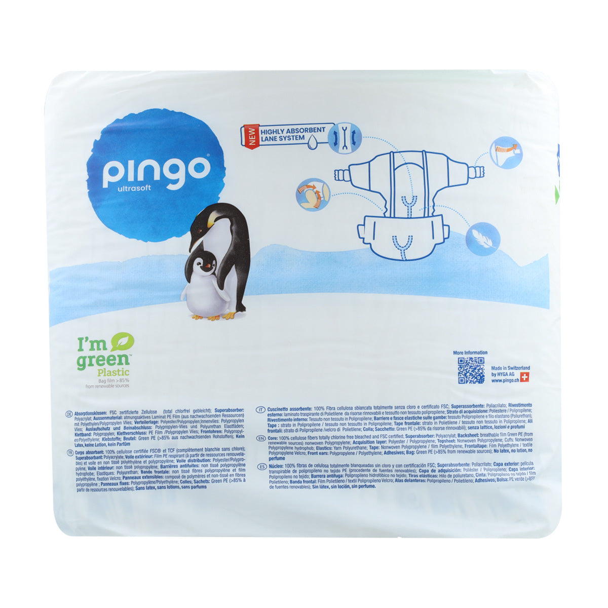 Pieluchy T6 XL (15-30 kg) Pingo 32 szt.