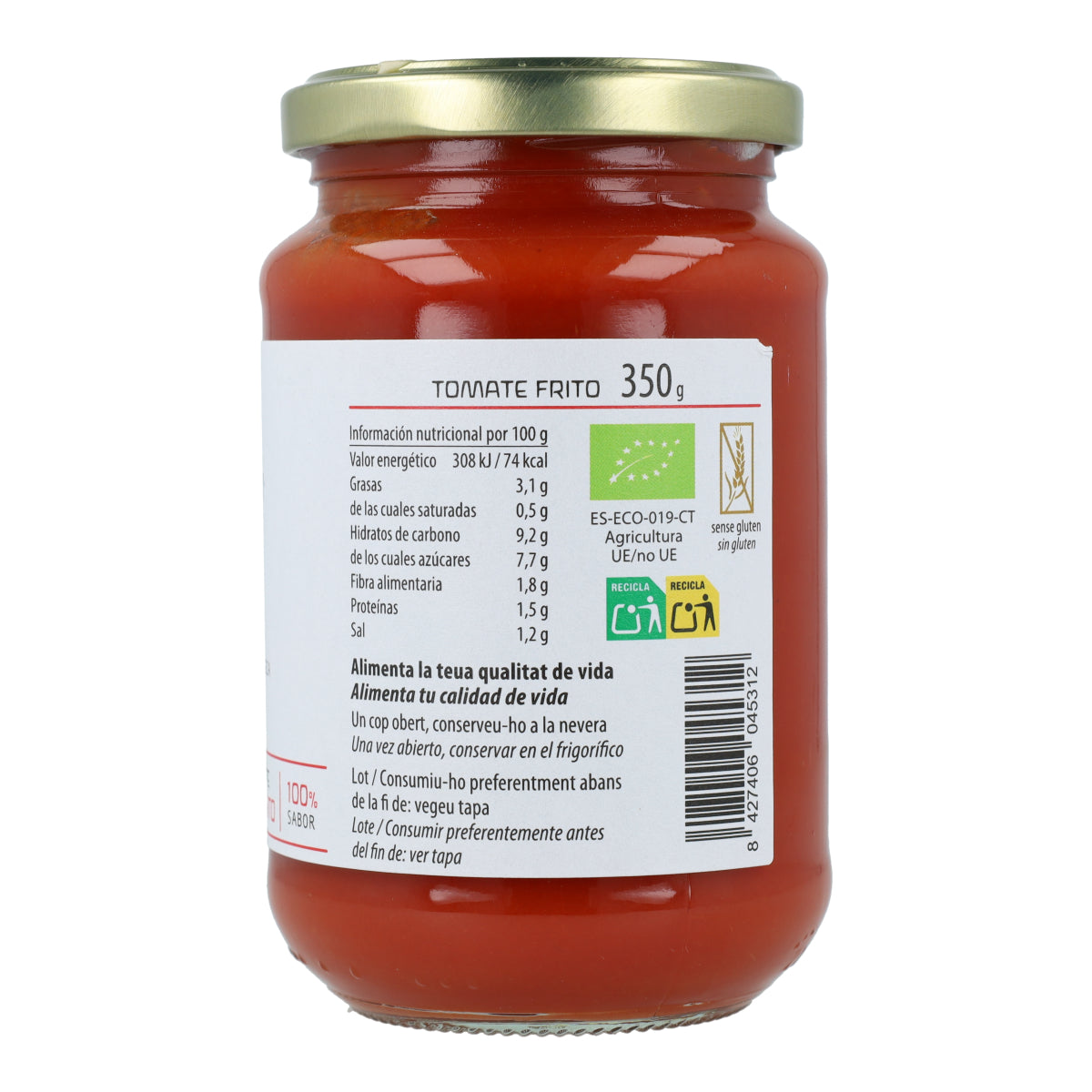 Smażone pomidory Bio Cal Valls, 350 g