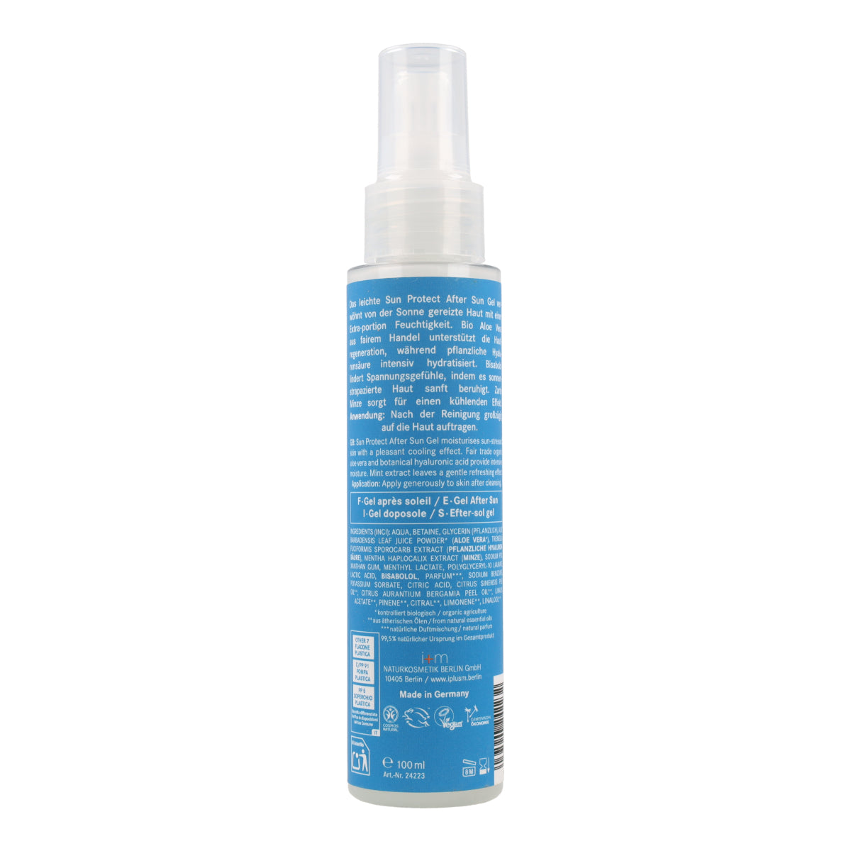 Żel po opalaniu Naturalna pielęgnacja I+M 100 ml