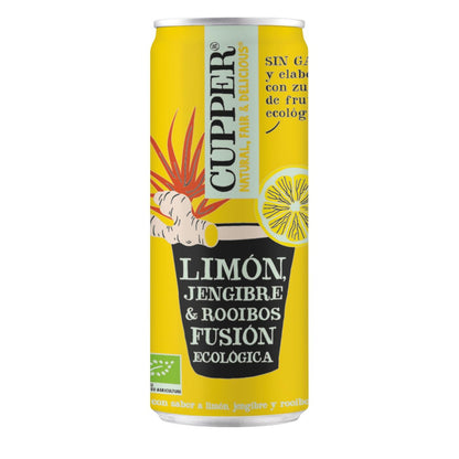 Refresco de Jengibre, Limon y Rooibos Cupper 250 ml