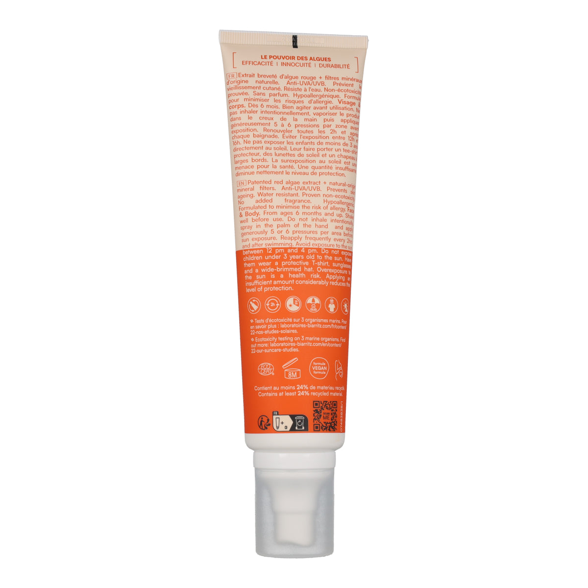 Spray do opalania na twarz i ciało SPF 50+ Biarritz 150 ml