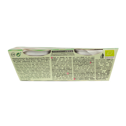 Deser migdałowo-kakaowy NaturGreen,  2 x 125 g