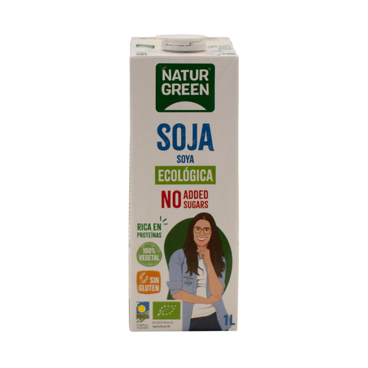 Napój sojowy Nature bez cukru NaturGreen, 1 l