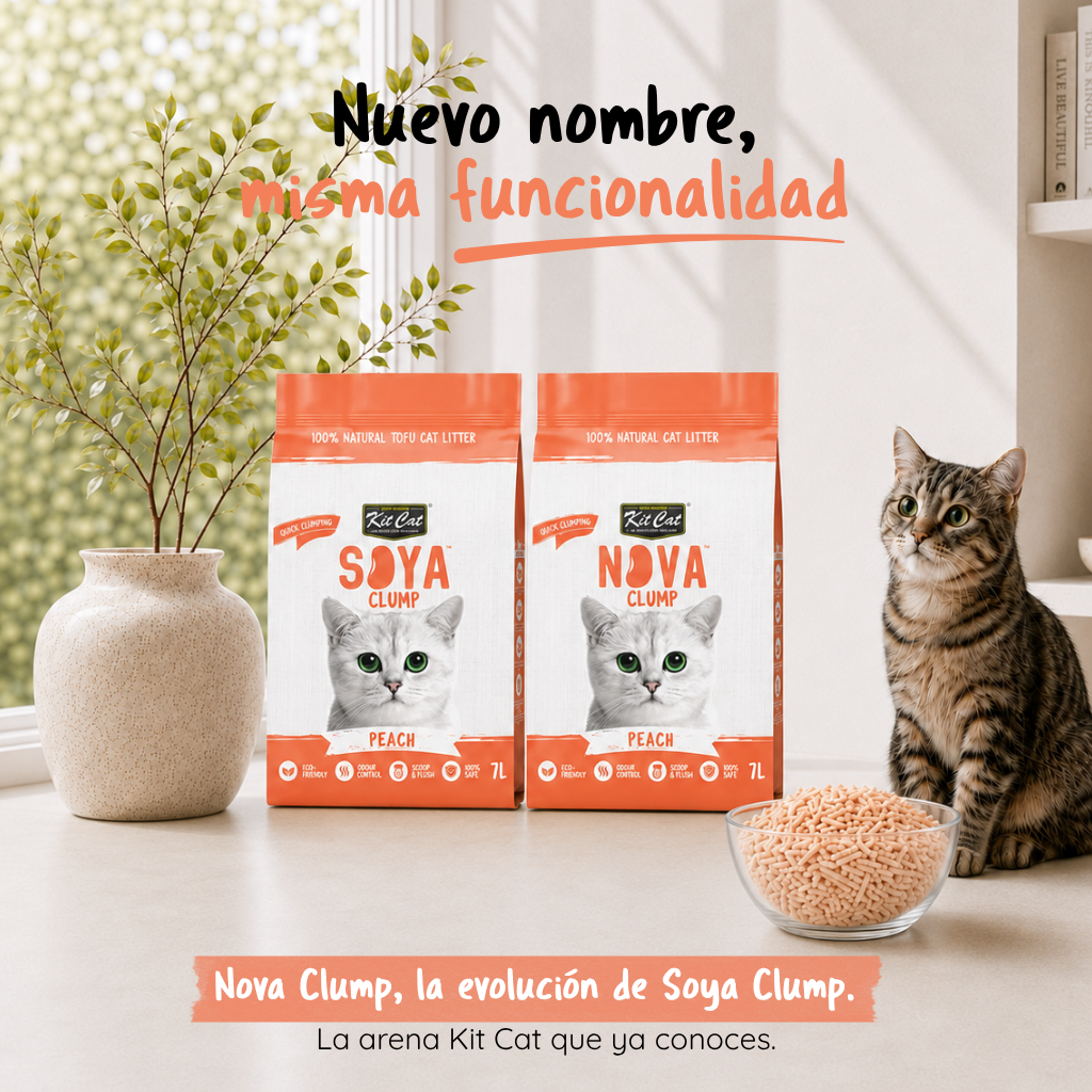 Zestaw Cat Arena Eco SoyaClump - Peach 7 l Żwirek dla kotów