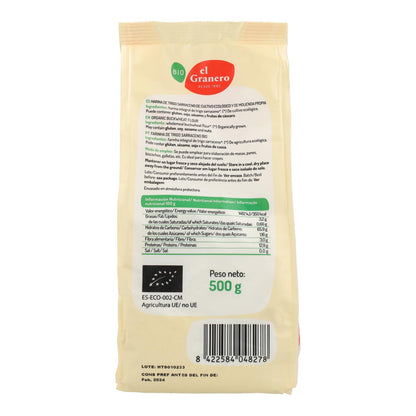 Pack 2x Harina de Trigo Sarraceno Bio El Granero 1 kg
