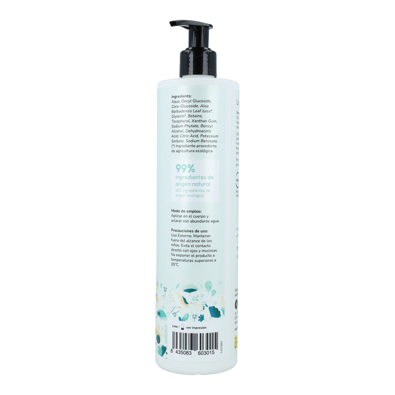 Pack cosmética sin perfume Gel, Champú y Acondicionador Planeta Huerto