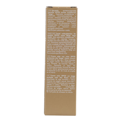Krem przeciwsłoneczny do twarzy w kolorze beżowym SPF30 Alga Maris 50 ml