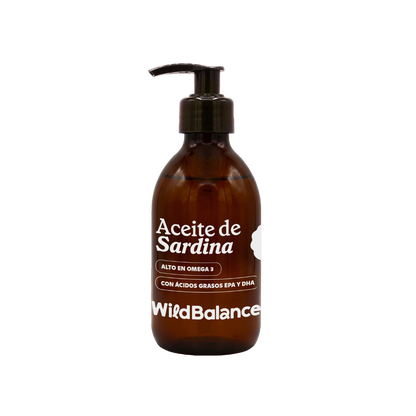 Naturalny olej z sardynek Wild Balance 250 ml