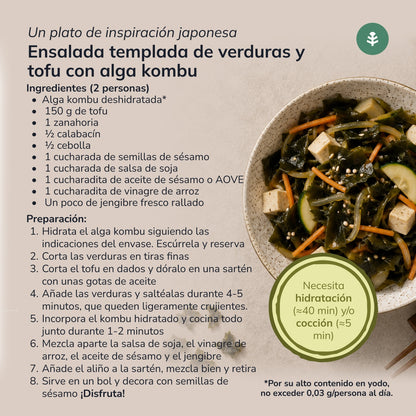 Płatki wodorostów Kombu ECO Planeta Huerto 100 g