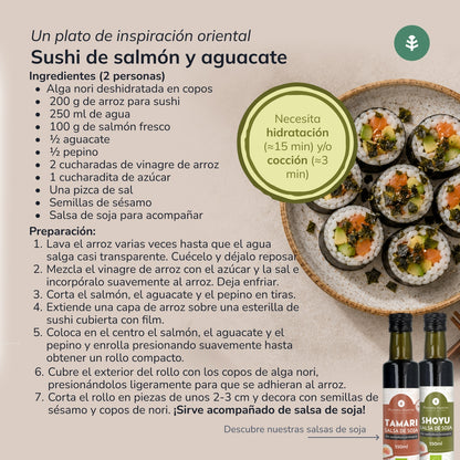 Płatki wodorostów Nori ECO Planeta Huerto 100 g