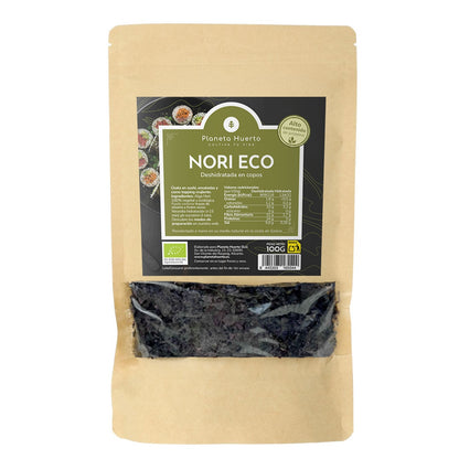 Płatki wodorostów Nori ECO Planeta Huerto 100 g