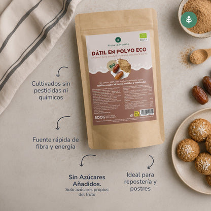 Proszek z daktyli Planeta Huerto 500 g
