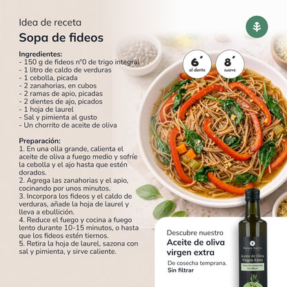 Makaron pełnoziarnisty nº0 ECO Planeta Huerto 500gr