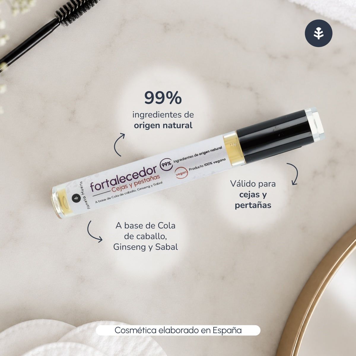 Odżywka wzmacniająca brwi i rzęsy Planet Orchard 5 ml