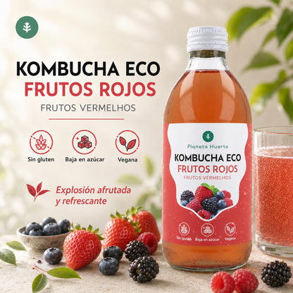 Kombucha ECO Czerwone Owoce Planet Orchard 330 ml