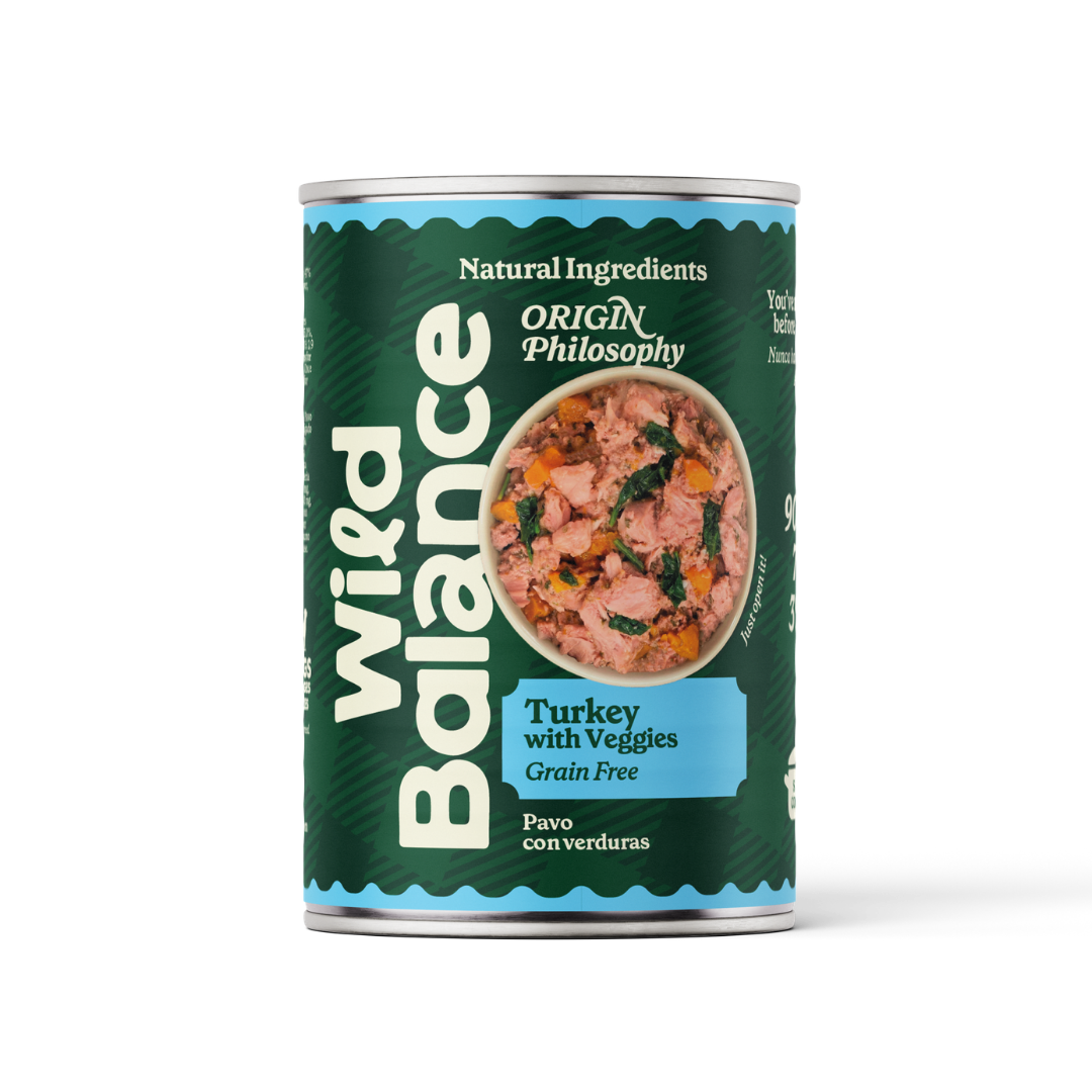 Kompletne menu BARF z indyka dla psów, Wild Balance, 400 g