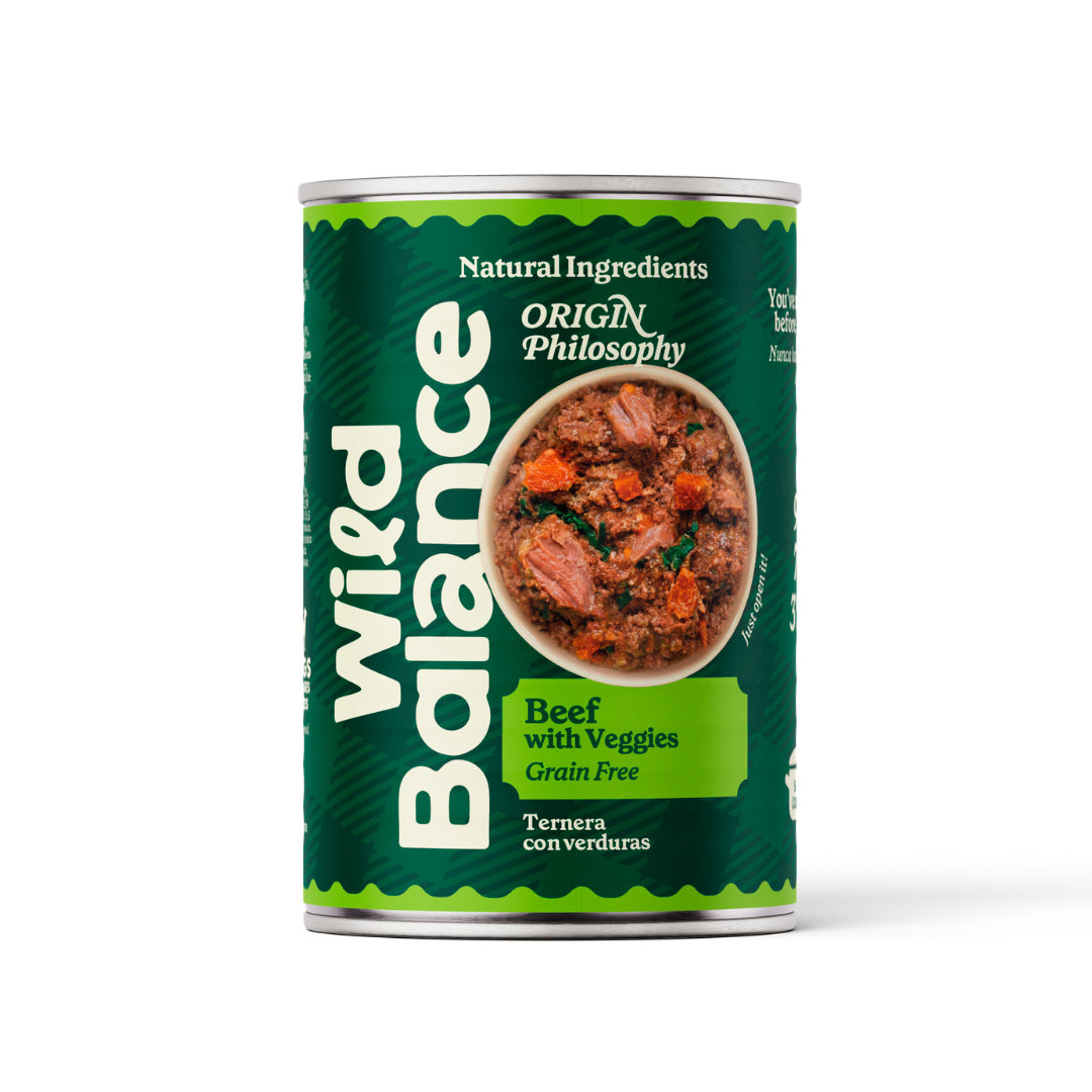 Puszka z wołowiną BARF dla psów Wild Balance 400 g