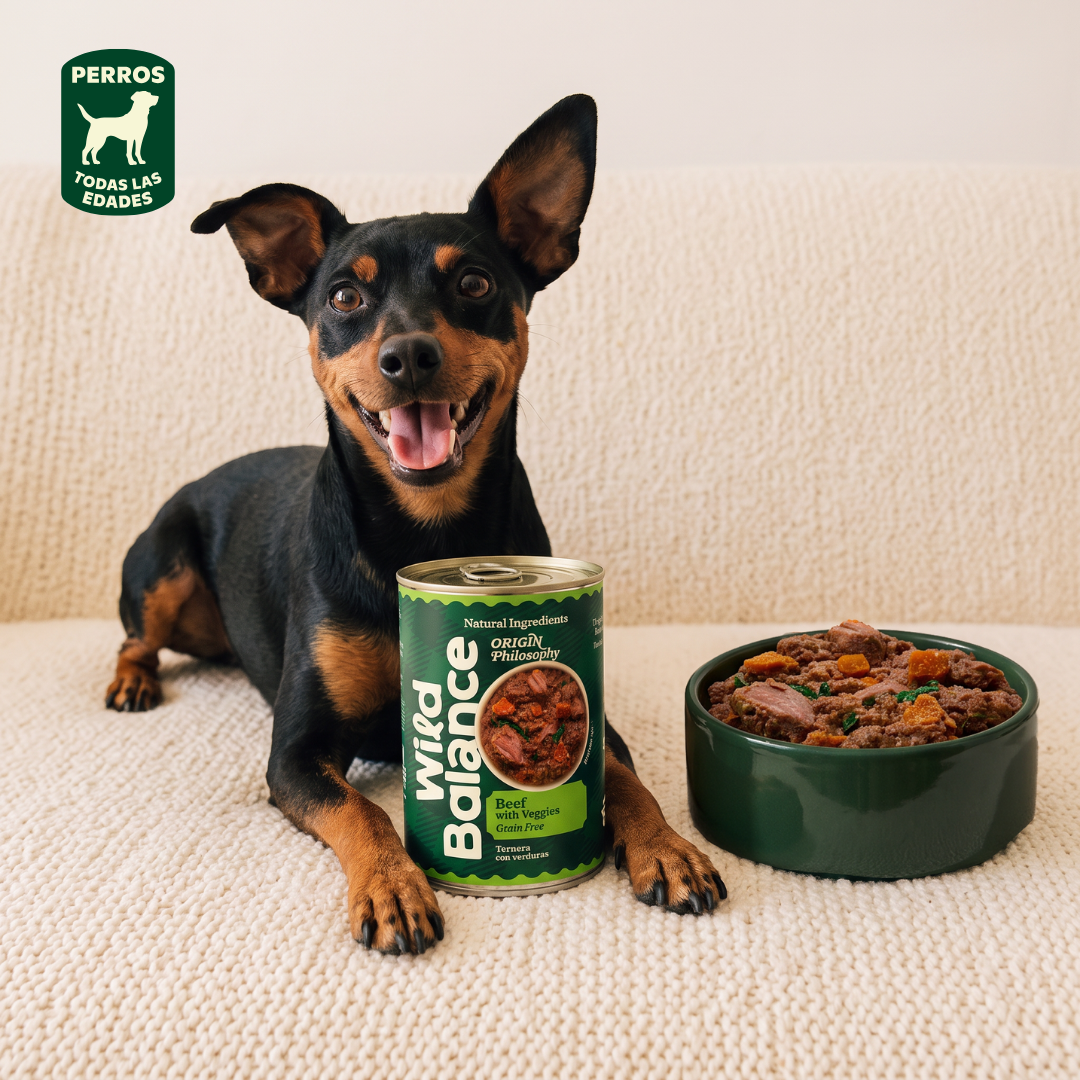 Puszka z wołowiną BARF dla psów Wild Balance 400 g