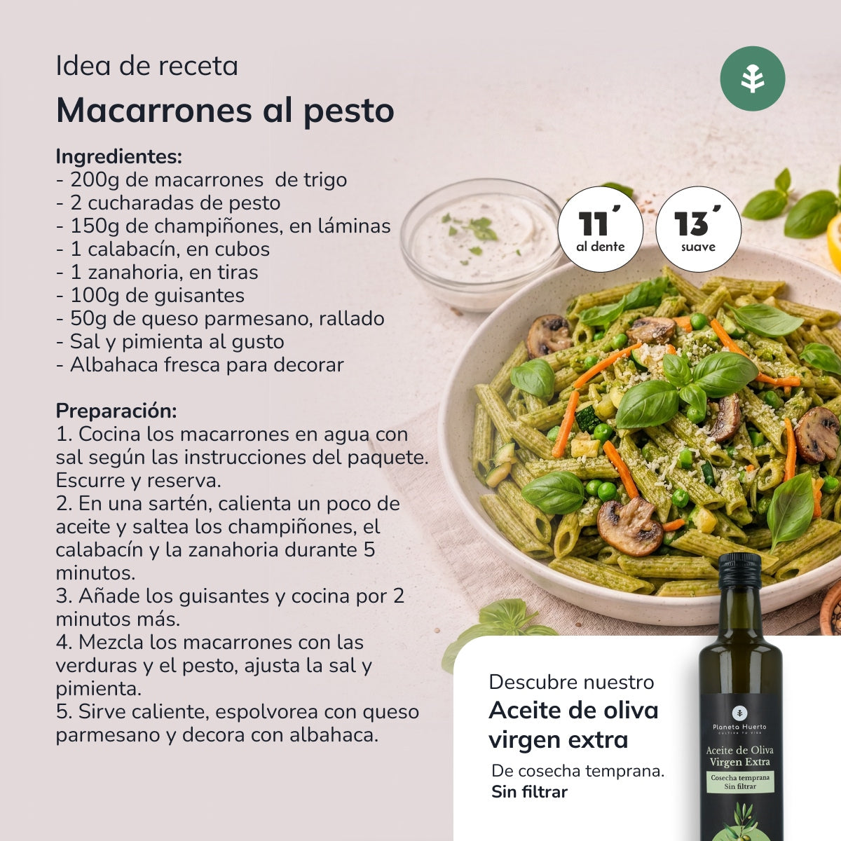 Makaron pszenny ECO Planeta Huerto 5 kg