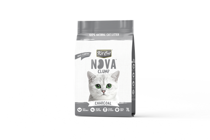 Zestaw Cat Arena Eco SoyaClump - Charcoal 7 l Żwirek dla kotów