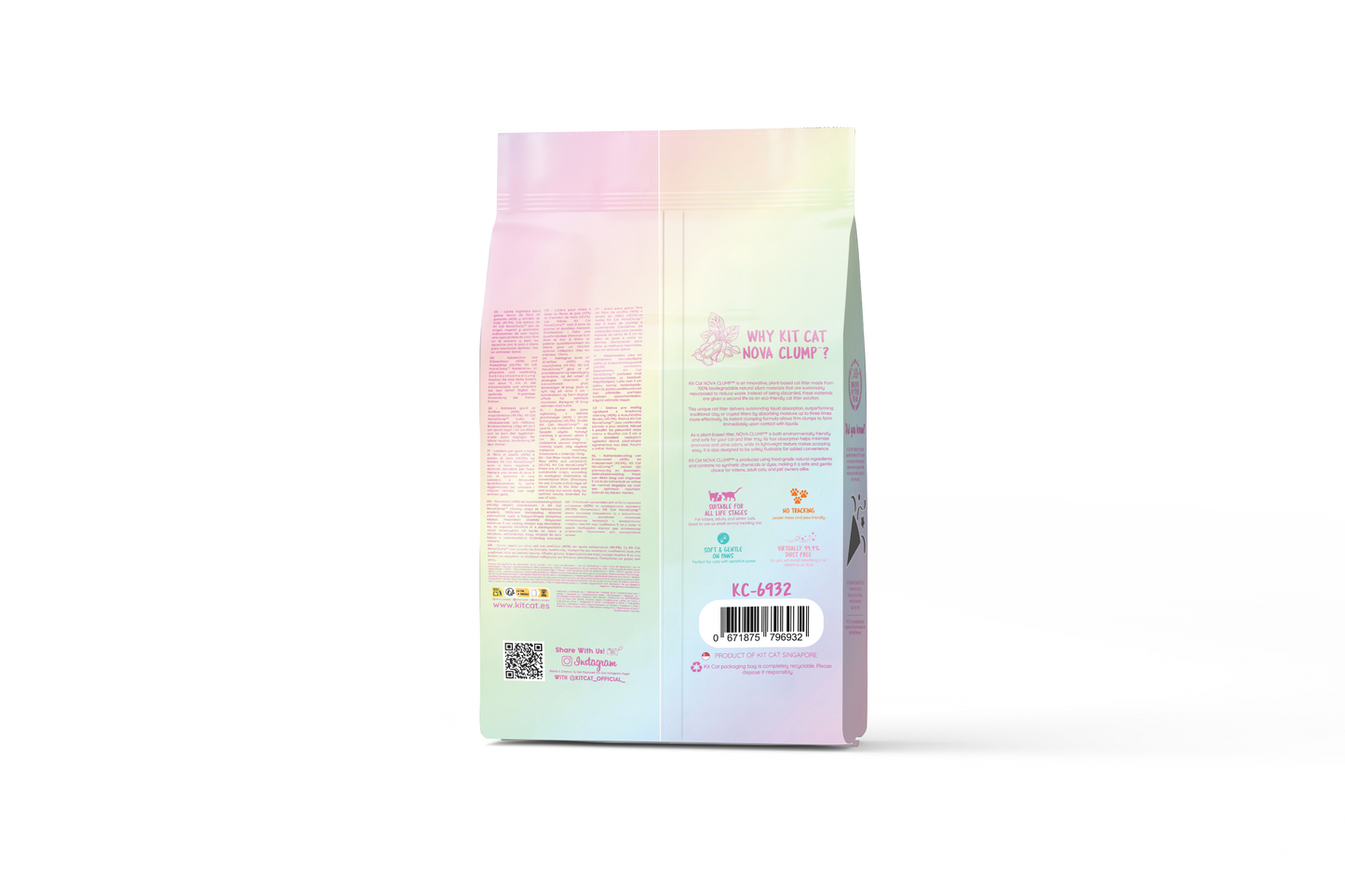 Zestaw Cat Arena Eco SoyaClump - Confetti 7 L Żwirek dla kotów