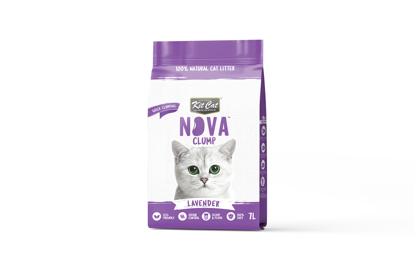 Zestaw Cat Arena Eco SoyaClump - Lavender 7 L Żwirek dla kotów
