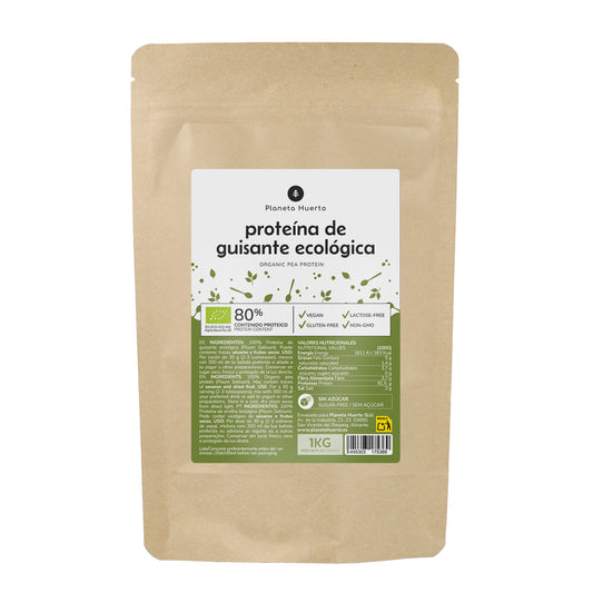 Białko grochu 80% ECO Planeta Huerto 1 kg