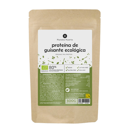 Białko grochu 80% ECO Planeta Huerto 500 g