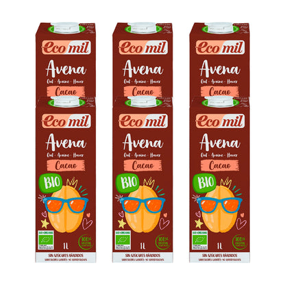 Zestaw 6 x Napój owsiany Choco NaturGreen 1 l