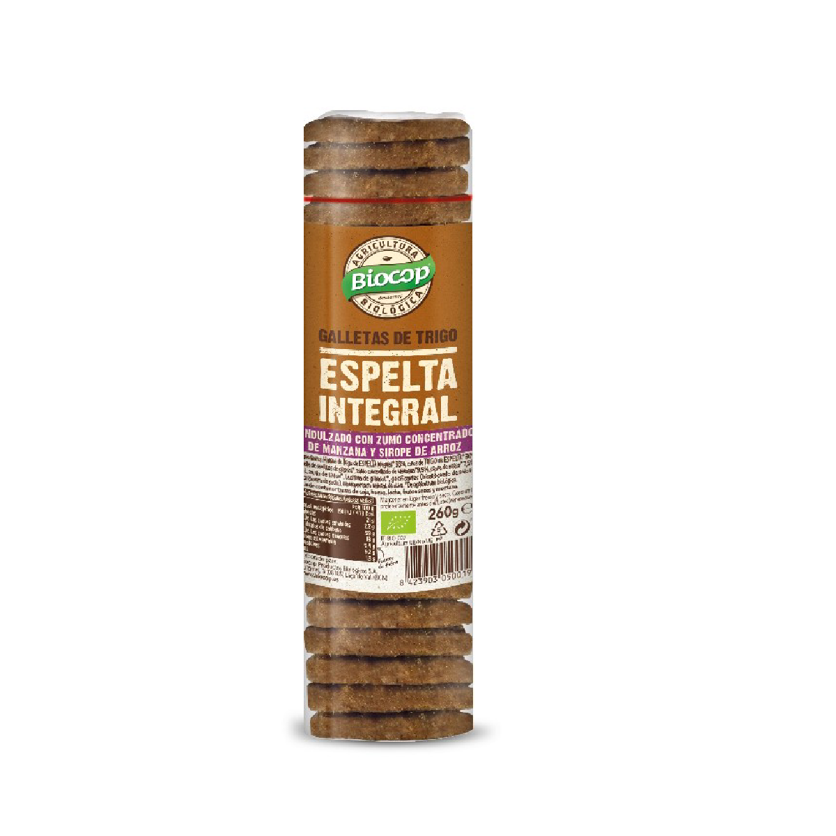 Ciasteczka pełnoziarniste Biocop 250 g