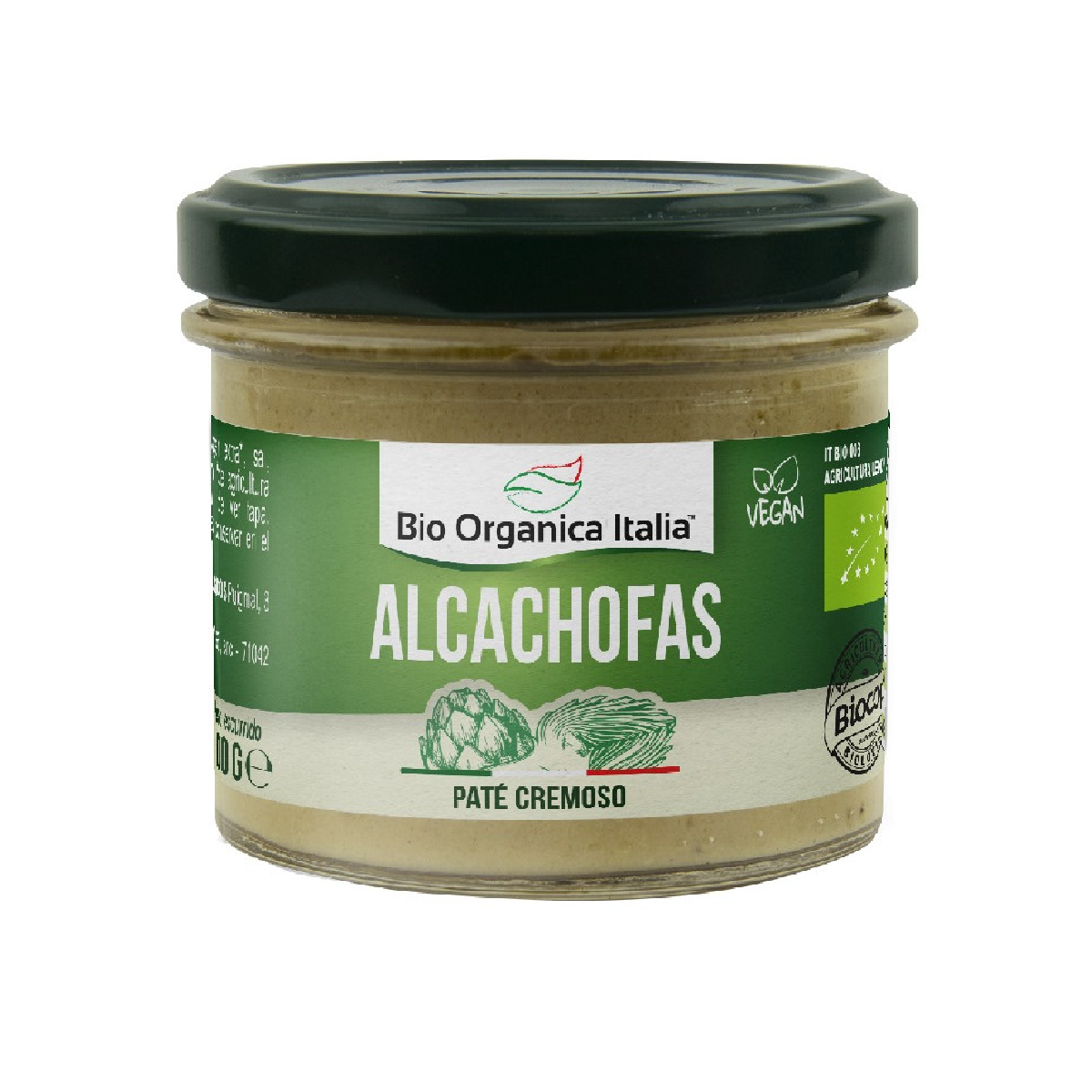 Pasztet z karczochów Bio Organica Italia 100 g