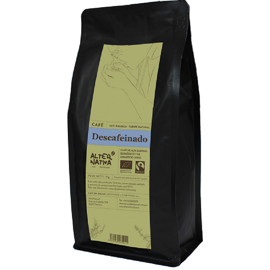 Kawa bezkofeinowa w ziarnach BIO Alternativa3 1 kg