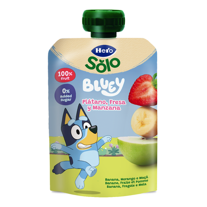 Jogurt bananowo-truskawkowo-jabłkowy Hero 100 g