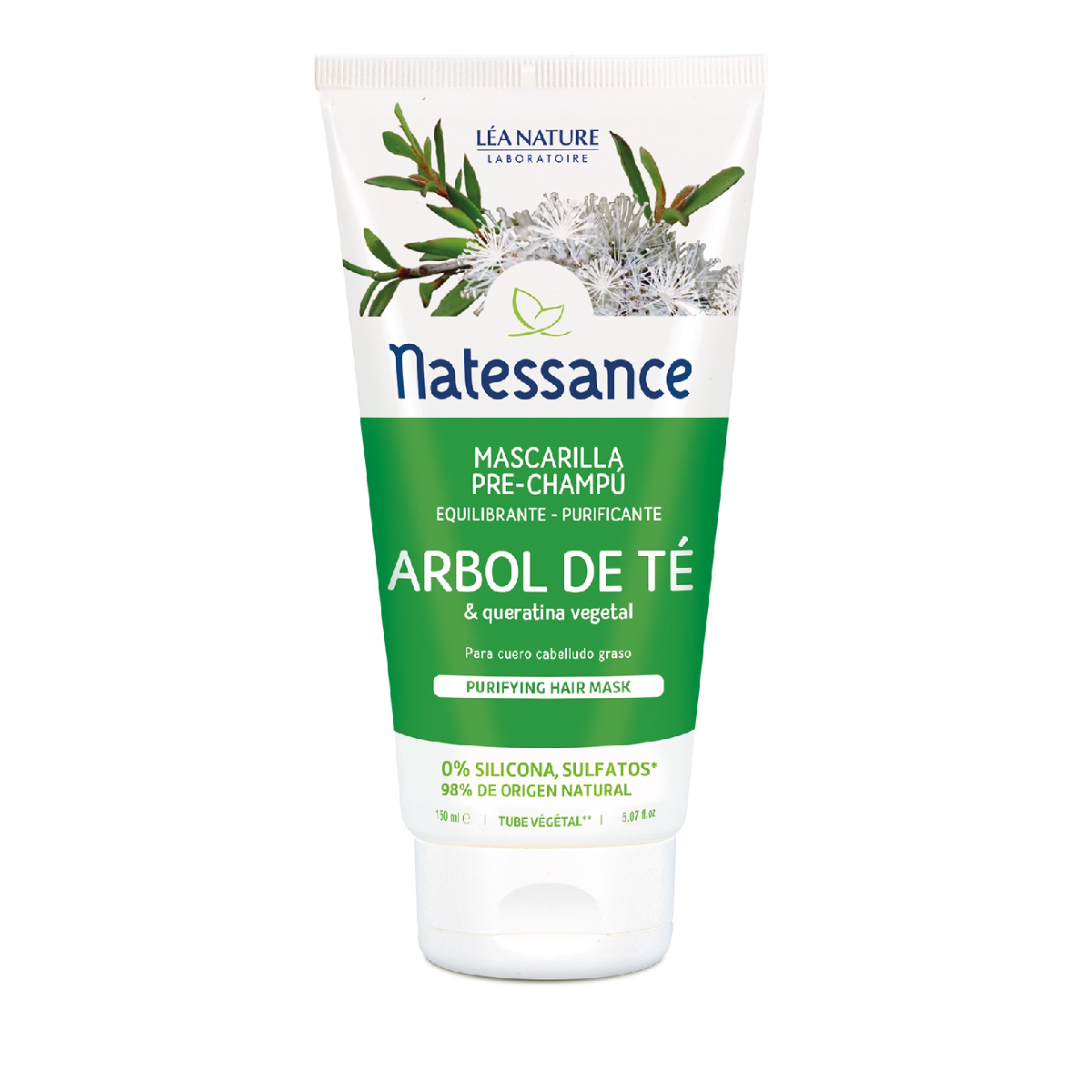 Maseczka przed szamponem z drzewa herbacianego Natessance 150 ml