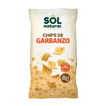Chipsy z ciecierzycy Bio Sol Natural 80 g