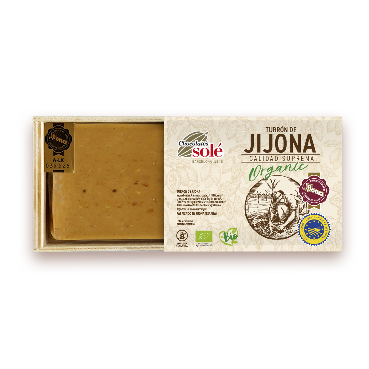 Nugat Jijona Eco Solé 200 g