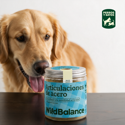 Stawy ze stali Naturalny suplement dla zwierząt Wild Balance 100 g