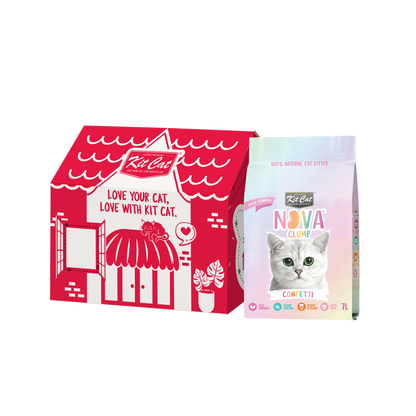 Zestaw Cat Arena Eco SoyaClump - Confetti 7 L Żwirek dla kotów