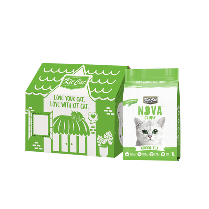 Zestaw Cat Arena Eco SoyaClump - Green Tea 7 l Żwirek dla kotów