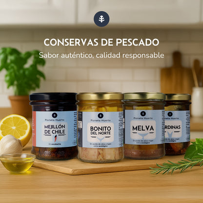 Melva en aceite de oliva virgen extra ECO Planeta Huerto 190 g