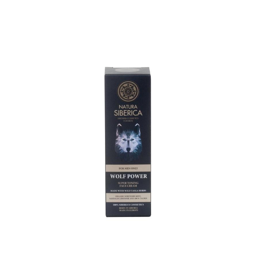 El poder del lobo Crema Facial tonificante Natura Sibérica, 50 ml