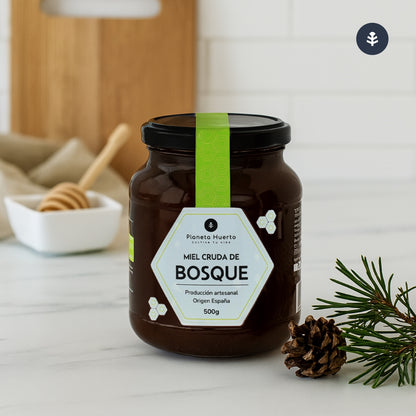 Miel Cruda de Bosque Planeta Huerto 500 gr