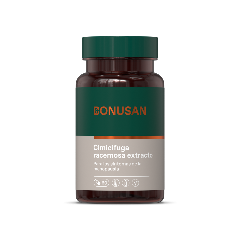 Cimicifuga racemosa extracto Bonusan 60 cápsulas