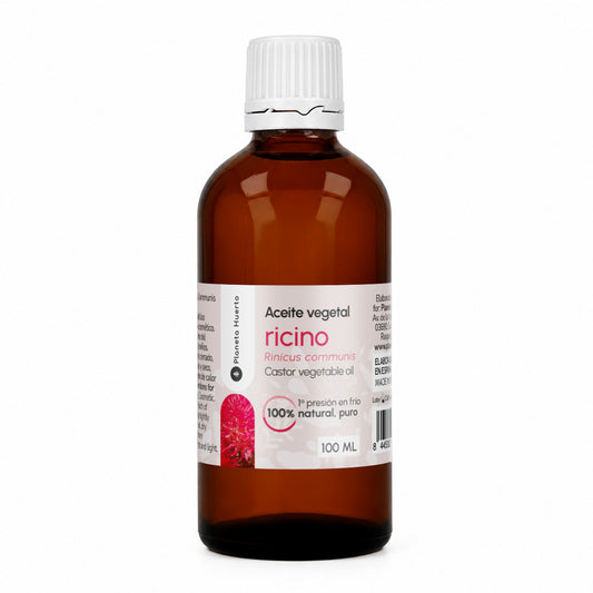 Organiczny olej rycynowy tłoczony na zimno Planeta Huerto 100 ml