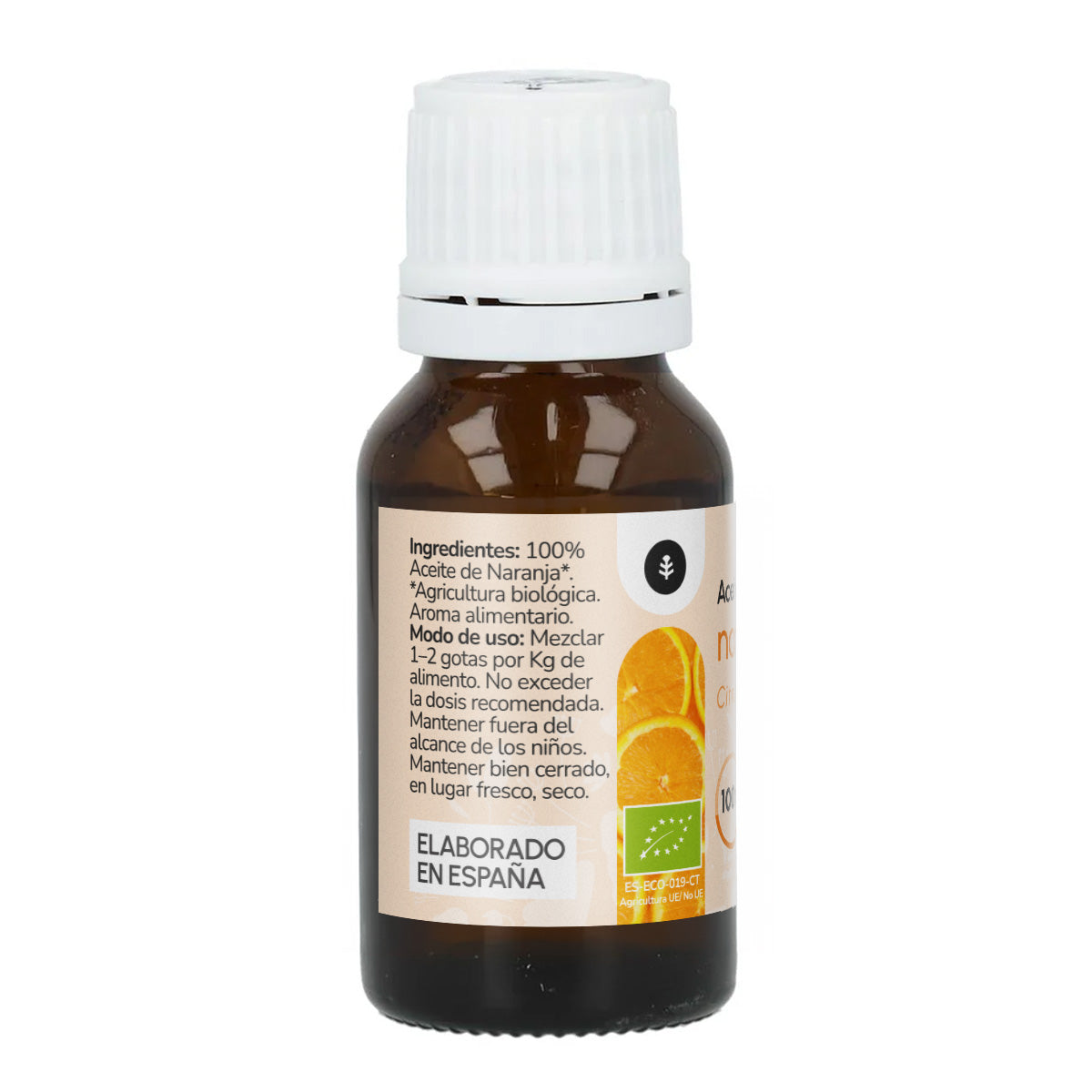 Olejek eteryczny ze słodkiej pomarańczy Bio Planeta Huerto 15 ml