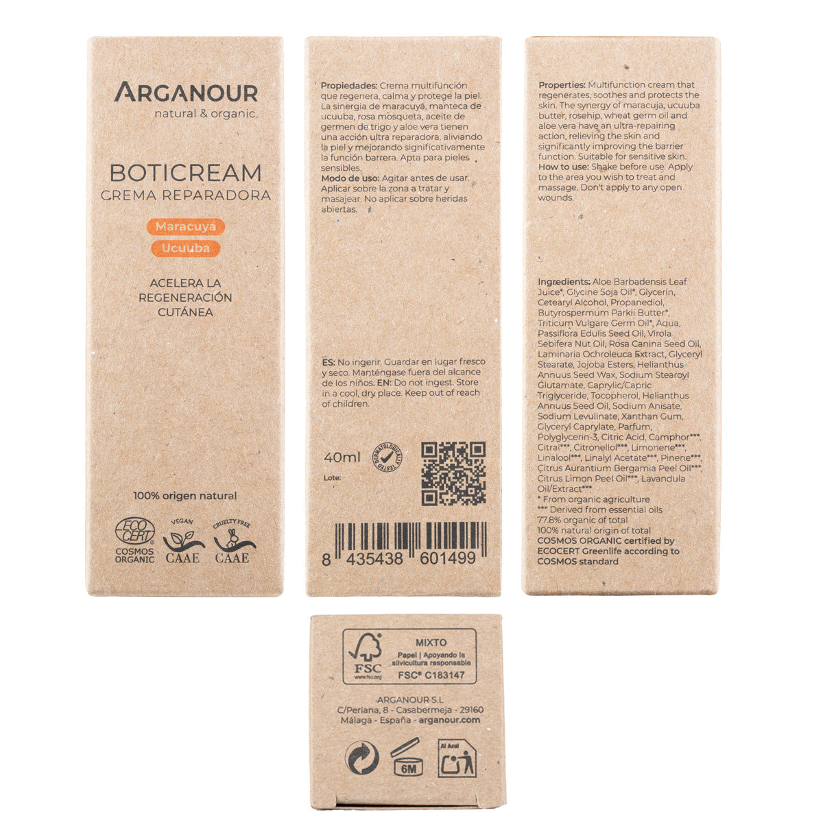 Krem regenerujący Boticream Arganour 40 ml