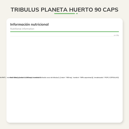 Información nutricional