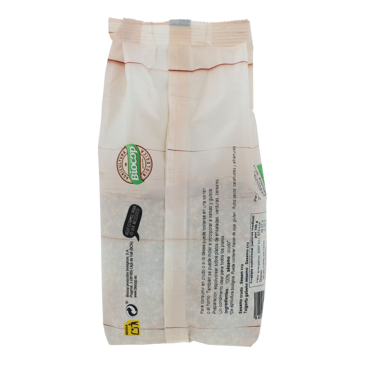 Surowe nasiona sezamu Bio Biocop 250 g